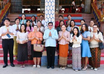กิจกรรมทำบุญวันพระ ถวายภัตตาหาร และเครื่องปัจจัย-ไทยธรรม เนื่องในโอกาสประเพณีวันเข้าพรรษา