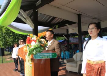 พิธีเปิดการแข่งขันกีฬา – กรีฑา นักเรียน ศูนย์เครือข่ายพัฒนาคุณภาพการศึกษาบัวใหญ่ 2