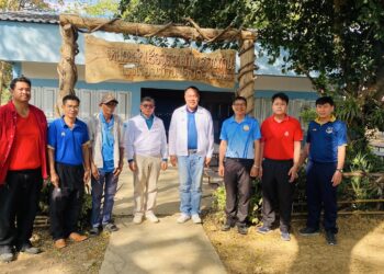ตรวจเยี่ยมให้กำลังใจผู้บริหารสถานศึกษา ครู และบุคลากรทางการศึกษา โรงเรียนบ้านปอบิด