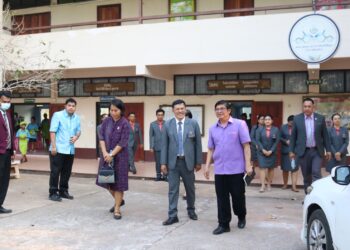 ออกตรวจเยี่ยมโรงเรียนให้กำลังใจกำลังใจผู้บริหารสถานศึกษา ครู และนักเรียน โรงเรียนปริยัติไพศาล อ.คง จ.นครราชสีมา