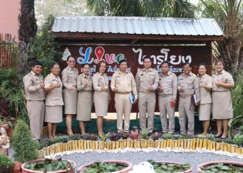 ออกตรวจเยี่ยมโรงเรียนให้กำลังใจกำลังใจผู้บริหารสถานศึกษา ครู และนักเรียน โรงเรียนบ้านไทรโยง อ.คง จ.นครราชสีมา