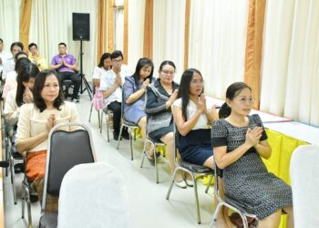 กิจกรรมสวดมนต์ทำวัตรเย็น นั่งสมาธิ ประจำวันพฤหัสบดีที่ 13 มีนาคม 2568