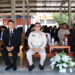 ประธานในงานฌาปนกิจศพ คุณแม่อารีย์ พยัฆศรี ผู้วายชนม์ มารดาของ นางอุษณีย์ ศรีเชียงหา ผู้อำนวยการโรงเรียนบ้านกู่ ณ เมรุวัดศรีสุภณ บ้านทองหลางน้อย