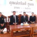 ประธานในงานพิธีพระราชทานเพลิงศพ คุณพ่อจันดี ภูเมฆ ผู้วายชนม์ บิดา นางธนวรรณ ทองดวง ครูโรงเรียนบ้านหญ้าคาประชาเนรมิต