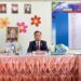 ประธานการรับฟังในการนำเสนอรายงานผลการปฏิบัติงานของข้าราชการครูและบุคลากรทางการศึกษา สายงานบริหารสถานศึกษา เพื่อรวบรวมข้อมูลผลการปฏิบัติงานในการประกอบการประเมินผลการปฏิบัติงาน ตำแหน่ง ผู้บริหารสถานศึกษา ของอำเภอแก้งสนามนาง ในการประเมินรอบที่ 1 (1 ตุลาคม 2567 – 31 มีนาคม 2568)