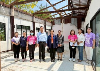 ออกติดตาม เพื่อเตรียมการจัดตั้งงบประมาณ ของสถานศึกษากรณีประสบภัยพิบัติ โรงเรียนบ้านโนนทองหลาง(ตุ๊ประสิทธิ์ประชาสรรค์)