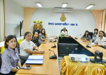 สพป.นครราชสีมา เขต 6 ร่วมรับชมรายการพฤหัสเช้า ข่าวสพฐ.ครั้งที่ 20/2568 ประจำวันพฤหัสบดีที่ 15 พฤษภาคม 2568 ผ่านระบบออนไลน์