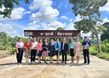 ออกดำเนินการประเมินห้องน้ำ ห้องส้วมของสถานศึกษาตามหลักเกณฑ์มาตรฐาน “สุขาดี มีความสุข” (Happy Tollet) สำนักงานเขตพื้นที่การศึกษาประถมศึกษานครราชสีมา เขต 6 ภาคเรียนที่ 1 ปีการศึกษา 2568