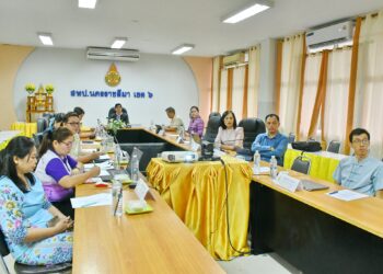 สพป.นครราชสีมา เขต 6 ร่วมการประชุมผู้อำนวยการสำนักงานเขตพื้นที่การศึกษา ทั่วประเทศ ครั้งที่ 4/2568 ผ่านระบบ Video Conference
