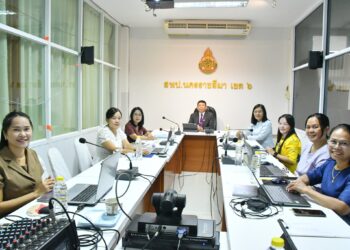 สพป.นครราชสีมา เขต 6 เข้าร่วมการประชุมชี้แจงศูนย์สอบ O-NET ปีการศึกษา 2568 ผ่านระบบออนไลน์ Zoom meeting