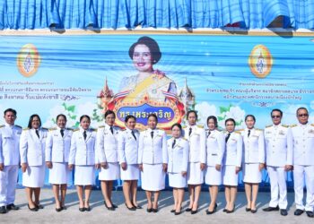 ร่วมพิธีเจริญพระพุทธมนต์และพิธีทำบุญตักบาตรถวายเป็นพระราชกุศล เนื่องในโอกาสวันเฉลิมระชนมพรรษา สมเด็จพระนางเจ้าสิริกิติ์ พระบรมราชินีนาถ พระบรมราชชนนีพันปีหลวง 12 สิงหาคม 2568