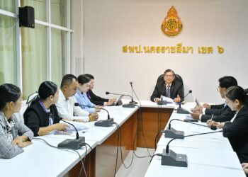 การดำเนินการสอบคัดเลือกบุคคลเพื่อบรรจุและแต่งตั้งให้ดำรงตำแหน่งผู้อำนวยการสถานศึกษา สังกัดสำนักงานคณะกรรมการการศึกษาขั้นพื้นฐาน ปี พ.ศ.2568 สำนักงานเขตพื้นที่การศึกษาประถมศึกษานครราชสีมา เขต 6 (ภาค ค.)