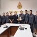 ต้อนรับ รศ.จตุรงค์ ธนสีลังกูร อาจารย์จากภาควิชาบริหารการศึกษา จากมหาวิทยาลัยราชภัฎนครราชสีมา ในการมานิเทศติดตามการฝึกประสบการณ์ของนักศึกษาปริญญาโท