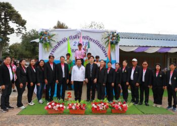 พิธีเปิดการแข่งขันกีฬา-กรีฑา นักเรียน อำเภอสีดา “สีดาเกมส์”