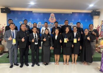เยี่ยมให้กำลังใจผู้บริหารสถานในสังกัด สพป.นครราชสีมา เขต 6 ที่เข้ารับการพัฒนาข้าราชการครูและบุคลากรทางการศึกษาตำแหน่งผู้บริหารสถานศึกษา ระยะที่ 2