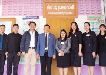 รอง ผอ.สพป.นครราชสีมา เขต 6 ออกตรวจเยี่ยมสนามสอบการทดสอบทางการศึกษาระดับชาติขั้นพื้นฐาน (O-NET) ชั้นประถมศึกษาปีที่ 6 ปีการศึกษา 2568