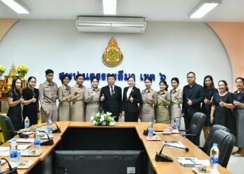การรับรายงานตัวเพื่อบรรจุและแต่งตั้งบุคคลเข้ารับราชการเป็นข้าราชการครูและบุคลากรทางการศึกษา ตำแหน่ง ครูผู้ช่วย สำนักงานเขตพื้นที่การศึกษาประถมศึกษานครราชสีมา เขต 6