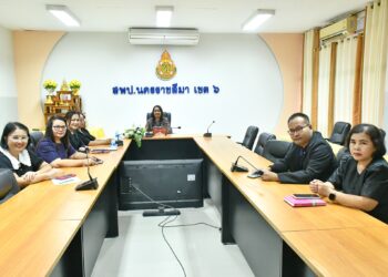 สพป.นครราชสีมา เขต 6 ร่วมรับชมรายการพฤหัสเช้าข่าว สพฐ. ครั้งที่ 20 ประจำวันพฤหัสบดีที่ 21 พฤษภาคม 2569 ผ่านระบบออนไลน์
