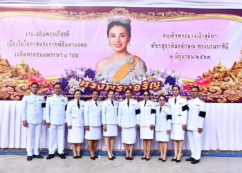 สพป.นครราชสีมา เขต 6 ร่วมกิจกรรมงานเฉลิมพระเกียรติ เนื่องในโอกาสพระราชพิธีมหามงคล เฉลิมพระชนมพรรษา 4 รอบ สมเด็จพระนางเจ้าสุทิดา พัชรสุธาพิมลลักษณ พระบรมราชินี 3 มิถุนายน 2569