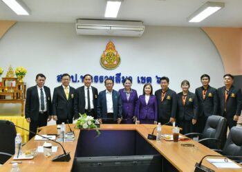 ต้อนรับคณะอาจารย์จากวิทยาลัยบัณฑิตเอเชีย จังหวัดขอนแก่น ในการมาปัจฉิมนิเทศนักศึกษาฝึกประสบการณ์วิชาชีพทางการศึกษา หลักสูตรศึกษาศาสตร์มหาบัณฑิต