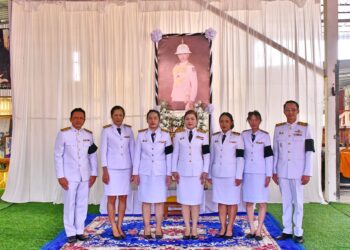 พิธีบำเพ็ญกุศลสตมวาร (100 วัน) เพื่ออุทิศถวายเป็นพระกุศลแด่สมเด็จพระเจ้าลูกเธอ เจ้าฟ้าพัชรกิติยาภา นเรนทิราเทพยวดี กรมหลวงราชสาริณีสิริพัชร มหาวัชรราชธิดา