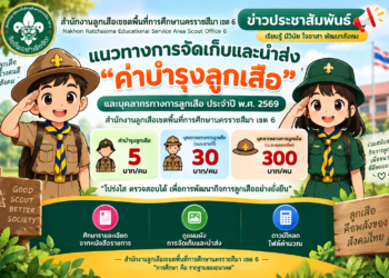 แนวทางการจัดเก็บและนำส่ง “ค่าบำรุงลูกเสือ” ประจำปี พ.ศ. 2569