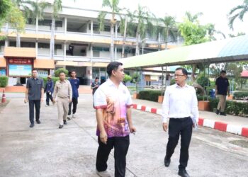 สำรวจสถานที่เพื่อเตรียมการในการจัดสอบ ครูผู้ช่วย ประจำปี พ.ศ. 2569