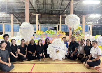 สพป.นครราชสีมา เขต 6 ร่วมฟังสวดพระอภิธรรมศพ เด็กหญิงจิรัชญา แถวสูงเนิน นักเรียนชั้ประถมศึกษาปีที่ 6 โรงเรียนบ้านหนองเม็ก(สถาพรประชานุเคราะห์)